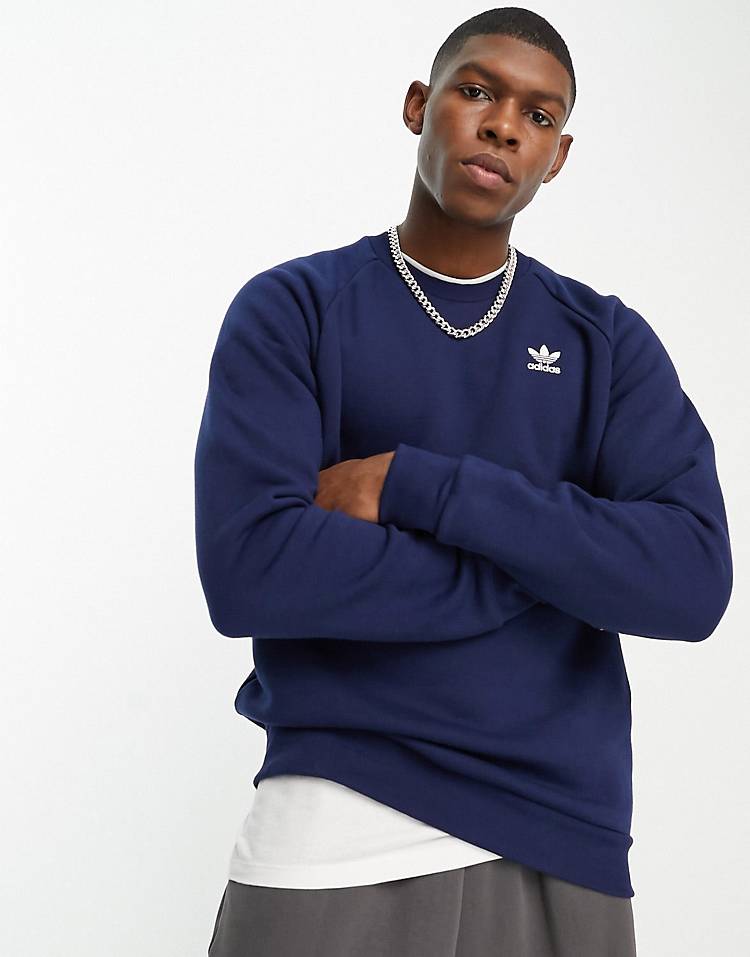 adidas Originals Essentials sweatshirt in navy